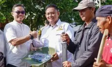 Karnain Berharap Program Padat Karya Jadi Solusi untuk Banjir Tamansari Persada