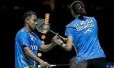 Naufal/Gloria Kandas, Tak Kuat Menahan Serangan Ganda Terbaik China