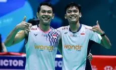 Tak Disangka, Ini Rekor Lain Kemenangan Fajar/Fikri atas Aaron Chia/Wooy Yik Soh di China Terbuka