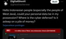 Bentuk TTIS, Diskominfotik KBB Pastikan Tak ada Kebocoran Data Seperti yang Diposting Akun X DigitalGhostt