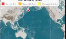 BMKG Keluarkan Peringatan Dini Tsunami Usai Gempa M 8,6 di Rusia, Sejumlah Wilayah Indonesia Berstatus Waspada