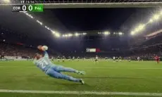 Babak I Corinthians vs Palmeiras 0-0, Aksi Heroik Weverton Redam Ekeskusi Penalti Yuri Alberto