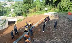 Dedie Tinjau Penanganan Longsor Batutulis, Hasilnya Penanganan Lambat dan Pekerja Tidak pakai APD