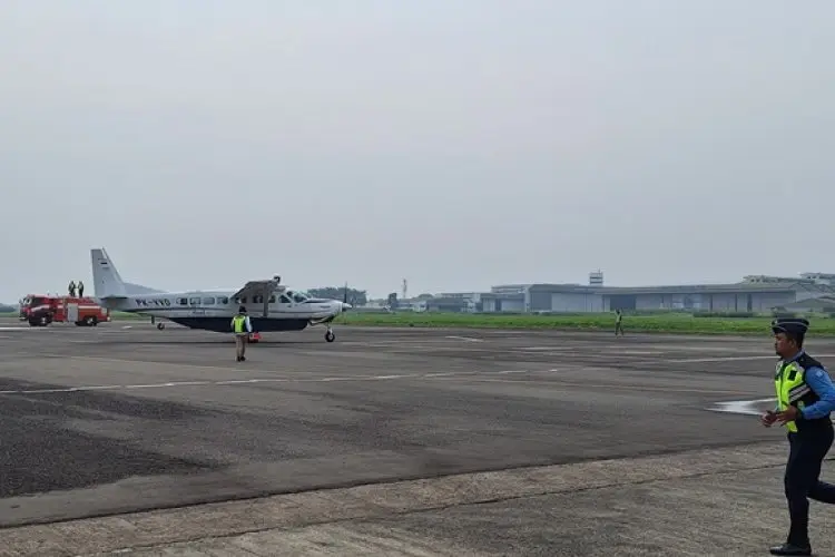 Bandara Husein Kembali Hidup, Penerbangan Perdana Susi Air Jadi Titik Awal Reaktivasi