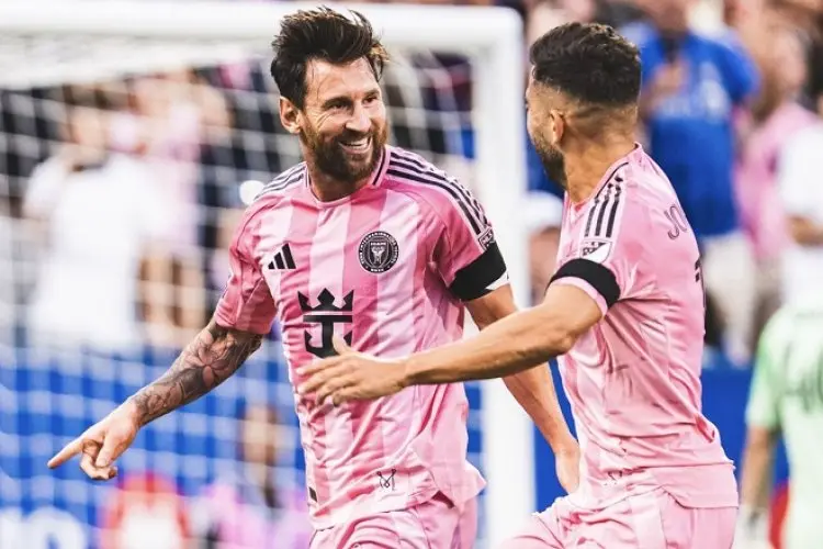 Duet Lionel Messi dan Jordi Alba Membunuh Lawan, Inter Miami Sementara Unggul 2-0 atas Seattle Sounders