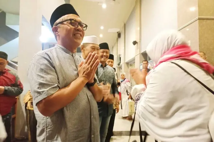 Sekda Sambut Kepulangan 398 Jemaah Haji Kota Bogor