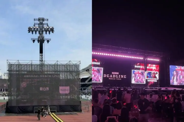 Layar LED Menghalangi Pandangan Penonton ke Panggung Konser BLACKPINK, YG Minta Maaf