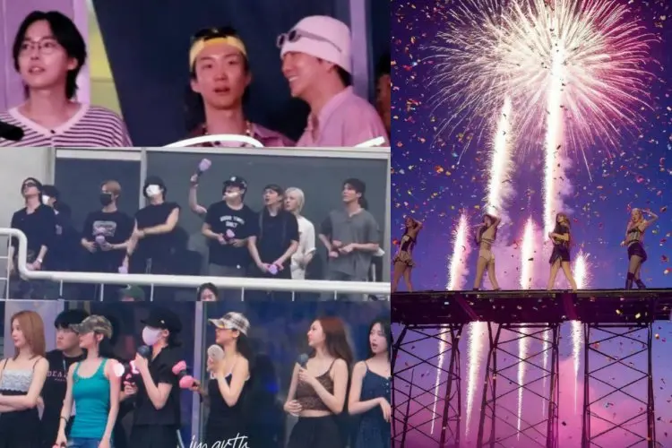 Konser BLACKPINK jadi Tempat Reuni YG Family, WINNER, TREASURE dan BABYMONSTER Bersorak di Barisan Penonton