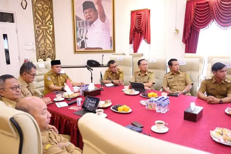 Hambalang Jadi Tempat Launching Koperasi Merah Putih, Bupati Rudy Susmanto Ajak Masyarakat Maju Bersama-sama