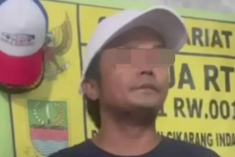 Videonya Sempat Viral, Polisi Tangkap Ayah Tiri Pelaku Pelecehan Terhadap Anak di Cikarang