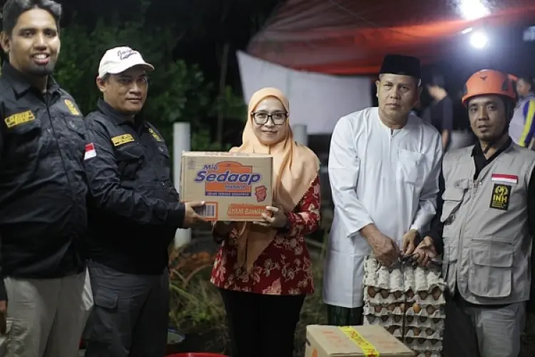 Selama 3 Hari, INH Beri Makan 3.936 Pengungsi Korban Bencana di Klapanunggal dan Cileungsi