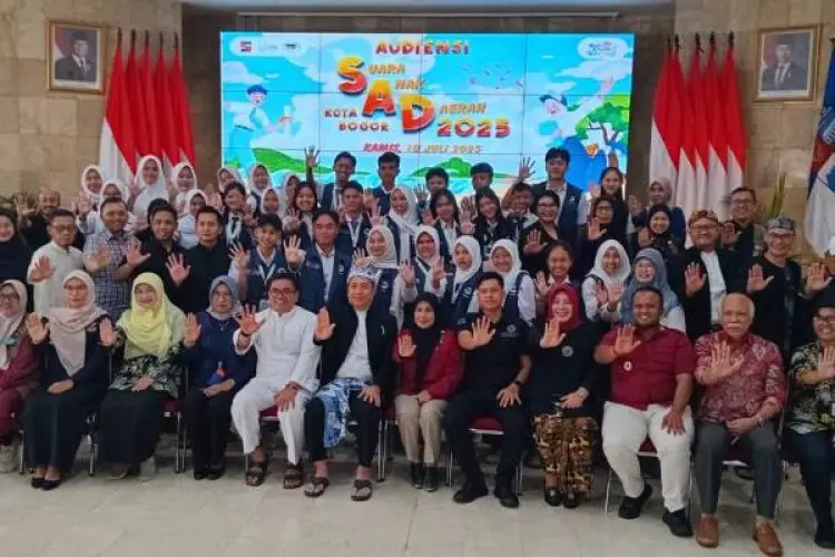 Terima Aspirasi Forum Anak Kota Bogor, Dedie Janji Bakal Diakomodir Bertahap 