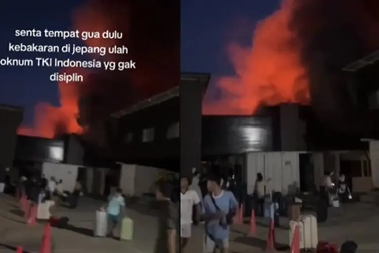 Viral! Kebakaran di Jepang Diduga Akibat Ulah Oknum TKI, Netizen Ramai Soroti Disiplin Pekerja Migran