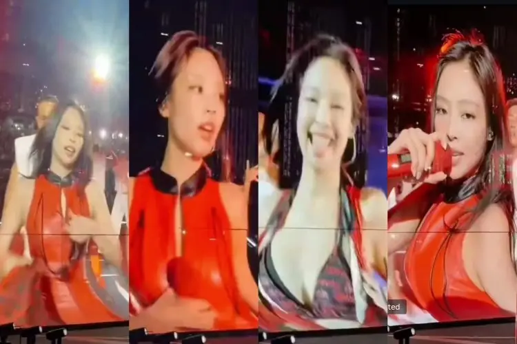 Video Jennie BLACKPINK Pamerkan Pakaian Dalam saat Bawakan 'like JENNIE' di Konser 'DEADLINE' Viral