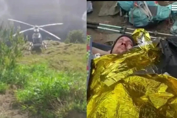 Kronologi Pendaki Asal Swiss Jatuh di Rinjani hingga Dievakuasi dengan Helikopter
