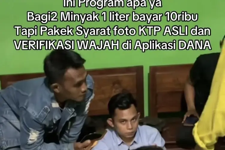 Viral! Ibu-Ibu Rela Verifikasi Wajah demi Minyak Goreng Rp10 Ribu, Netizen Pertanyakan Kejelasan Program