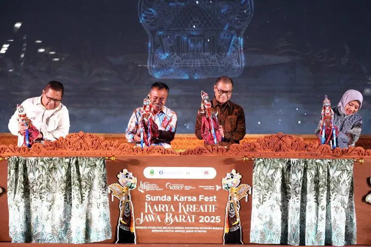 FOTO: Pembukaan Sunda Karsa Fest Karya Kreatif Jawa Barat 2025