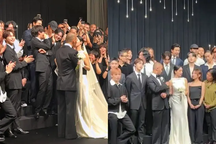 Dengan Tamu Bertabur Bintang Termasuk BTS, Pernikahan Penata Gaya Artis K-Pop Ini Menjadi Viral