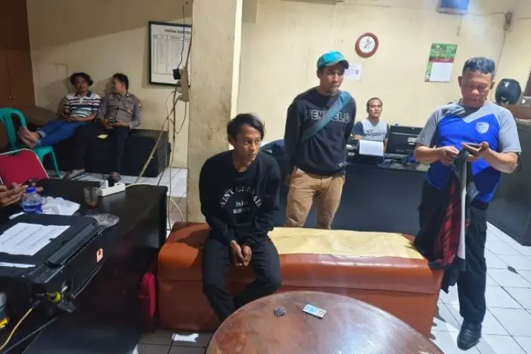 Polsek Bogor Tengah Amankan Pengamen Bentak Sopir Angkot, Pelaku Akui Dalam Keadaan Mabuk