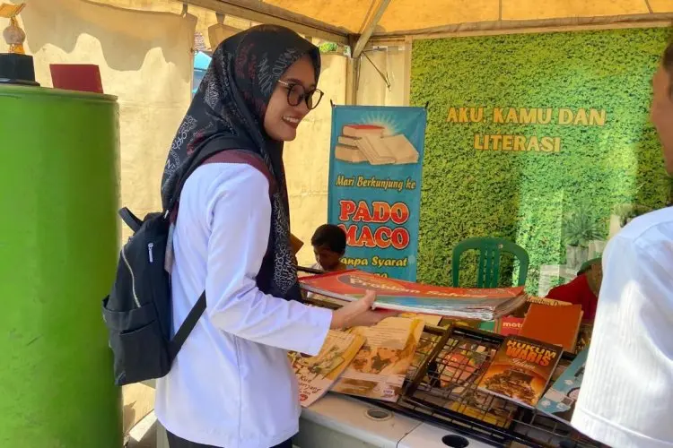 TBM Pado Maco, Gerakan Literasi Semangat Membaca