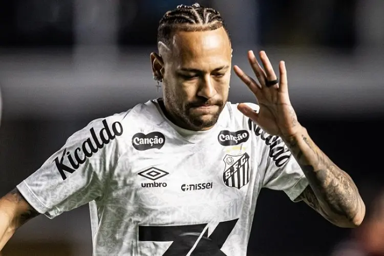 Neymar Mati Kutu, Mimpi Santos Merebut Kemenangan Lawan Internacional Buyar Lagi