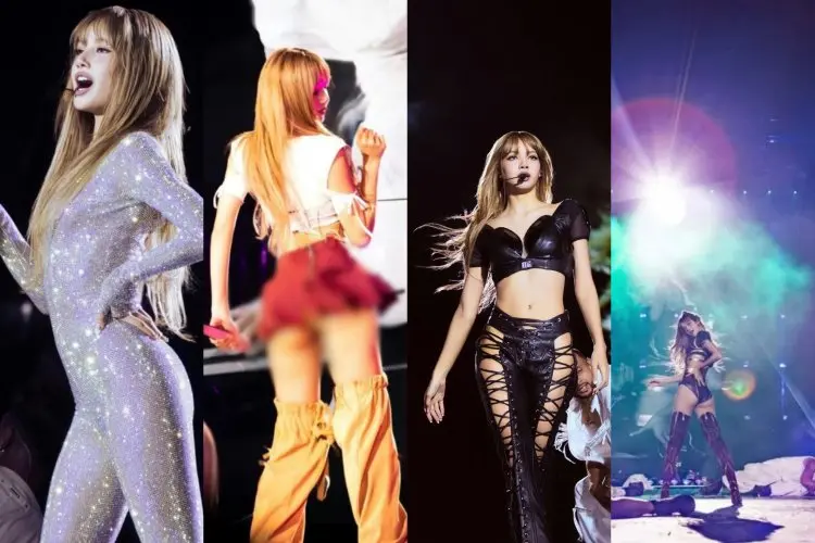 Lisa BLACKPINK Semakin Berani dan Terbuka dalam Gaya Berpakaian Selama Tur Dunia 'DEADLINE'