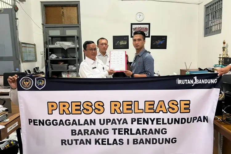 Lagi, Rutan Kelas I Bandung Gagalkan Upaya Penyelundupan Narkoba oleh Pengunjung