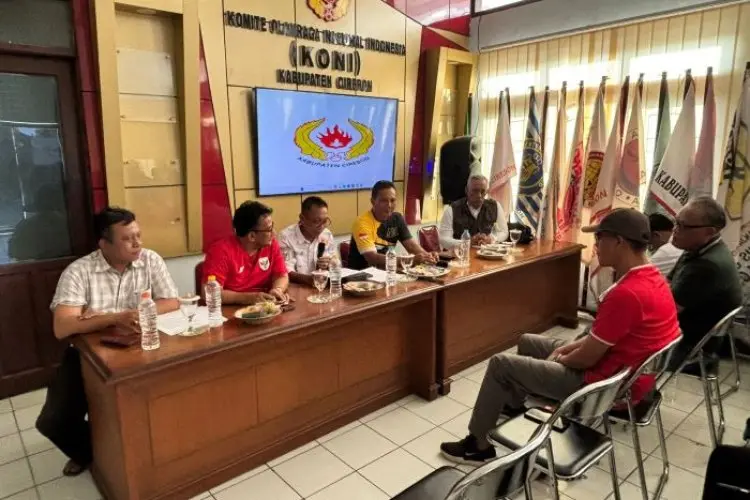 Meski dilanda Kekisruhan, KONI Kabupaten Cirebon tetap Konsolidasi