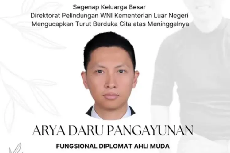 Sempat Menuju Bandara, Arya Daru Ubah Tujuan ke Kantor Kemlu Sebelum Ditemukan Tewas