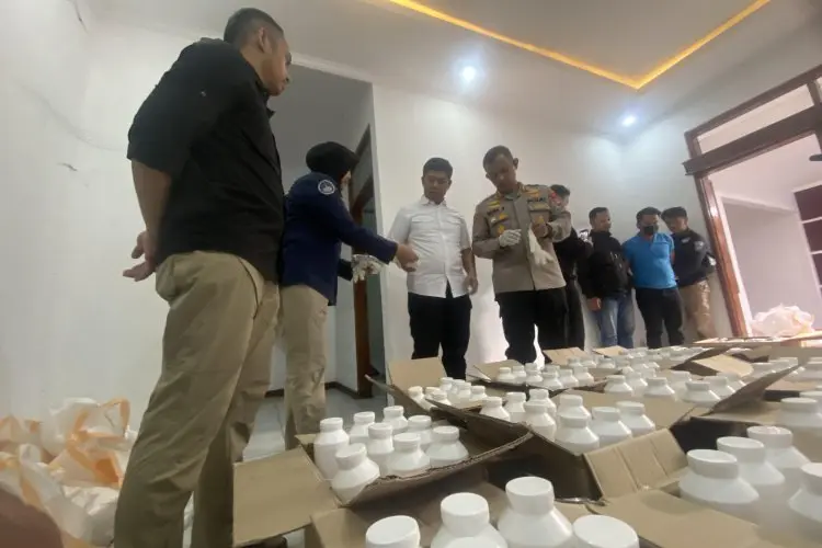 Polrestabes Bandung Ungkap 1,4 Juta Butir Obat Keras Terbatas, Satu Pelaku Ditangkap