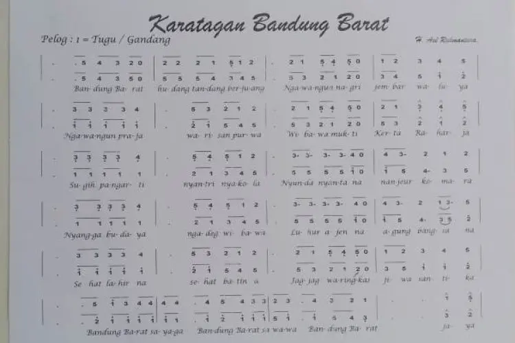 Respon Soal Lagu Karatagan dan Hymne Bandung Barat yang Belum Terdaftar HKI, Ketua Komisi I DPRD KBB Komit untuk Memperjuangkan 