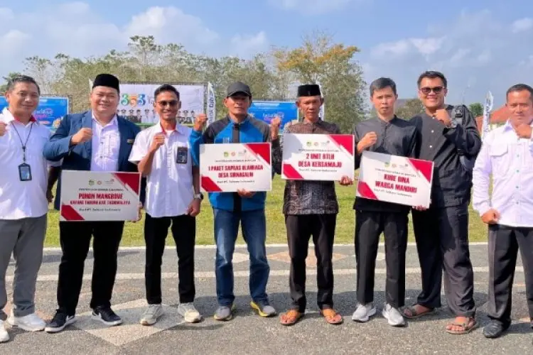 Komitmen Pelestarian Lingkungan, Telkom Indonesia Tanam 10.000 Mangrove saat HUT ke-393 Kabupaten Tasikmalaya