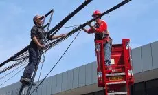 Support Pemkot Bandung, Apjatel Terus Rapihkan Kabel Semerawut