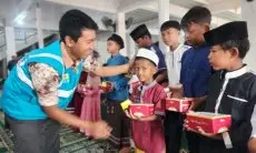 Semarak Kemerdekaan ke-80, PLN Cikarang Hadiahkan Senyum Merdeka untuk Anak Yatim & Dhuafa