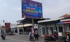 Rumah Aspirasi Satori Tersangka Dugaan Korupsi CSR BI Sepi Tanpa Aktivitas