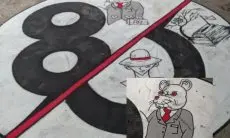 Gegara Mural One Piece Dihapus, Warga Sragen Bikin Mural Tikus Sindiran Korupsi