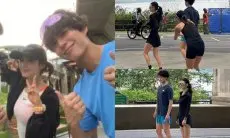 Danielle NewJeans Terlihat Latihan Lari dengan Park Bo Gum, Netizen: Mereka Mau Ikut Kompetisi??