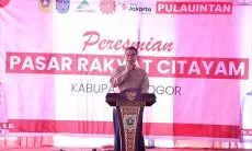Akhirnya, Pasar Citayam Diresmikan