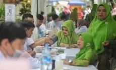 Cek Kesehatan Gratis, Erwin : Sehat Itu Ibadah