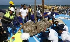 Setelah 25 Tahun, Mesir Angkat Tiga Artefak Raksasa dari Dasar Laut Mediterania
