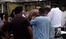 Miris, Jenazah di Gorontalo Diangkut dengan Sepeda Motor karena Jalan Rusak