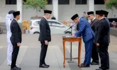 Lantik 90 Pejabat Struktural, Farhan Wanti-wanti Jawab Kritik dengan Kerja Nyata