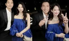 Tiba-tiba Bagikan Foto Bareng Shin Min Ah, Gong Yoo: Senang Bertemu Denganmu
