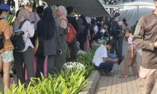Hari Pertama BBW Books 2025, Antrean Panjang Pecinta Buku Penuhi Convention Parahyangan KBP