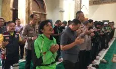 Polresta Bogor Kota pun Ajak Pengemudi Ojol Bogor Raya Gelar Salat Gaib untuk Affan Kurniawan