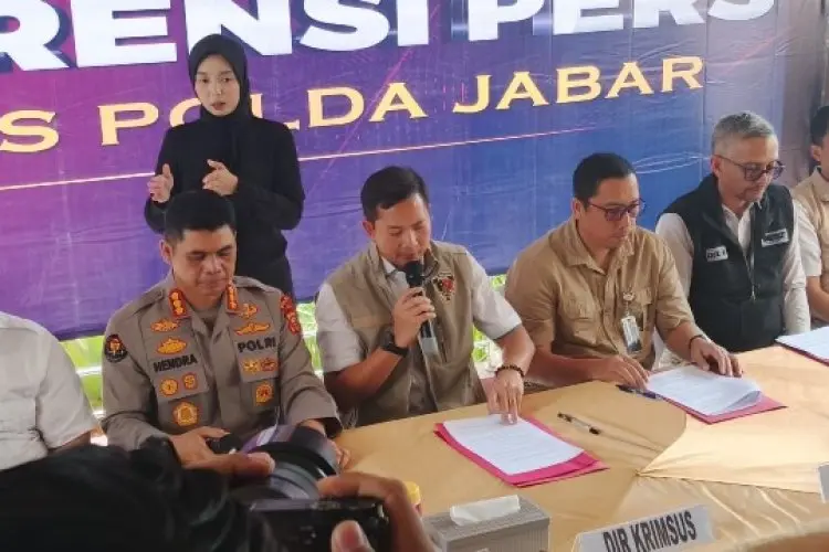 Satgas Pangan Polda Jabar Tangkap Enam Tersangka Pemalsuan Beras