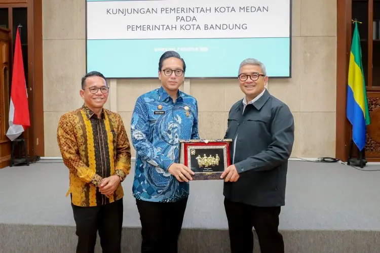 Fokus pada UMKM dan Tata Kota, Kota Medan Jajaki Kerjasama dengan Pemkot Bandung