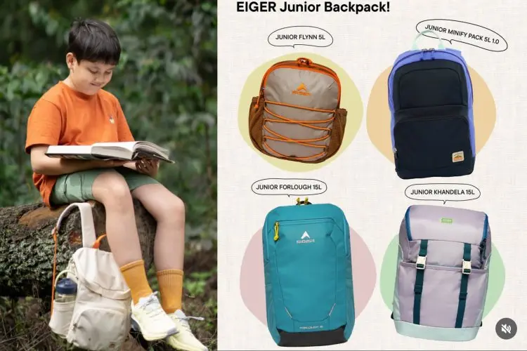 Fungsional dan Stylish, Berikut 4 Rekomendasi Tas EIGER Junior untuk Anak SD hingga Kuliah