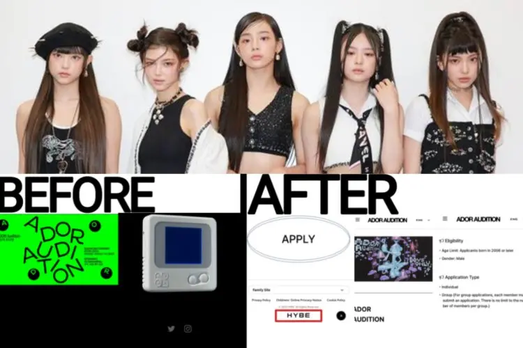ADOR Hapus Nama NewJeans dati Web Resmi Agensi, Ada Apa??