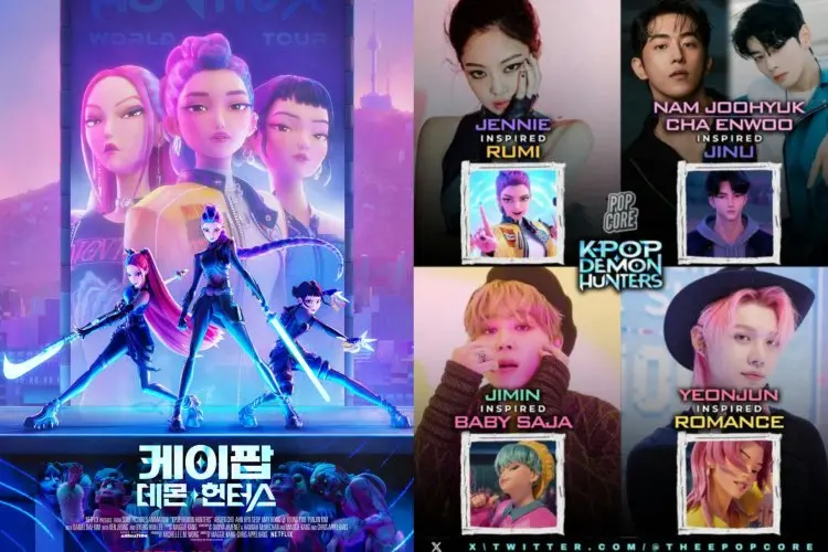 Film Animasi 'KPop Demon Hunters' akan Dibuat Live Action, Akankah Jennie dan Cha Eun Woo jadi Pemeran Utamanya?